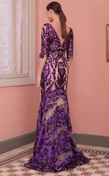 2 of 4 Edition Gemy Maalouf ED1540LD Dress Purple