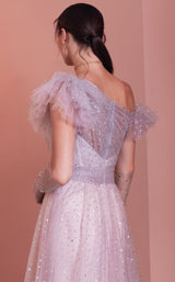 6 of 6 Edition Gemy Maalouf ED1545LD Dress Pink-Grey
