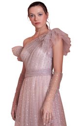 4 of 6 Edition Gemy Maalouf ED1545LD Dress Pink-Grey