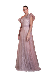 1 of 6 Edition Gemy Maalouf ED1545LD Dress Pink-Grey