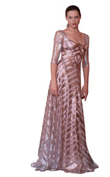 1 of 6 Edition Gemy Maalouf ED1549LD Dress Metalic-Pink