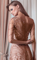 6 of 6 Beside Couture ED1550LD Dress  Metalic-Pink