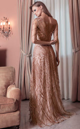 3 of 6 Beside Couture ED1550LD Dress  Metalic-Pink