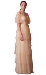 1 of 4 Beside Couture ED1554LD Dress Champagne