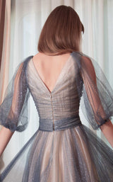 4 of 4 Beside Couture ED1556LD Dress Petrol-Nude