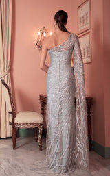 3 of 6 Beside Couture ED1557LD Dress Silver