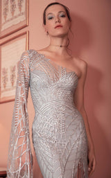 2 of 6 Beside Couture ED1557LD Dress Silver