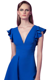 3 of 4 Edition Gemy Maalouf ED1563LD Dress Royal-Blue