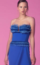 4 of 6 Beside Couture ED156467LK Dress Royal-Blue