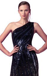 3 of 4 Edition Gemy Maalouf ED1569LD Dress Navy