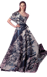 1 of 4 Beside Couture ED1572LD Dress Navy
