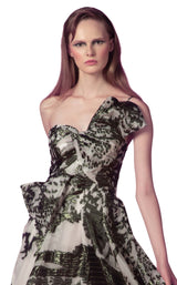 3 of 4 Beside Couture ED1573LD Dress Olive
