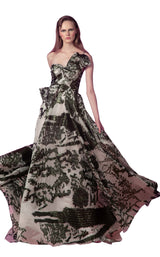 1 of 4 Beside Couture ED1573LD Dress Olive