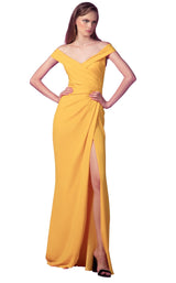 1 of 4 Edition Gemy Maalouf ED1577LD Dress Yellow