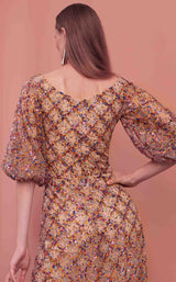 4 of 4 Edition Gemy Maalouf ED1584LD Dress Nude-Sequins