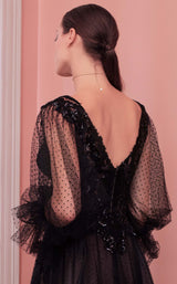 4 of 4 Edition Gemy Maalouf ED1586LD Dress Black