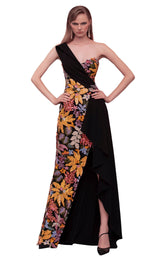 1 of 4 Beside Couture ED1588LD Dress Multicolor