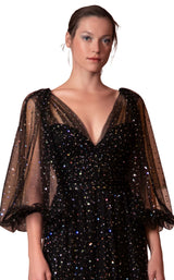 3 of 4 Beside Couture ED1590LD Dress Black