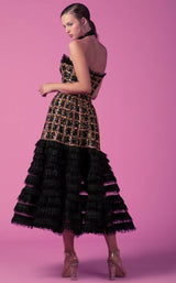 2 of 4 Beside Couture ED1591MD Dress Multicolor