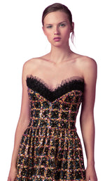 3 of 4 Beside Couture ED1591MD Dress Multicolor