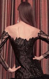 4 of 4 Edition Gemy Maalouf ED1593SD Dress Black