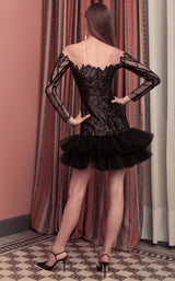 2 of 4 Edition Gemy Maalouf ED1593SD Dress Black