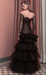 2 of 4 Edition Gemy Maalouf ED1594LD Dress Black