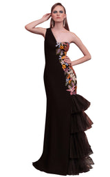 1 of 6 Beside Couture ED1595LD Dress Multicolor