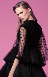 4 of 4 Edition Gemy Maalouf ED1596SD Dress Black