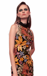 3 of 4 Beside Couture ED1597SD Dress Multicolor