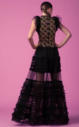 3 of 5 Edition Gemy Maalouf ED160206LK Dress Black-Multicolor