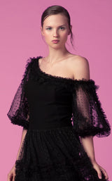 4 of 5 Beside Couture ED160406LK Dress Black