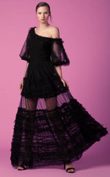 2 of 5 Beside Couture ED160406LK Dress Black