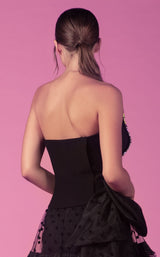 5 of 5 Edition Gemy Maalouf ED160809LK Dress Black-Multicolor