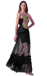 1 of 5 Edition Gemy Maalouf ED160810LK Dress Black-Multicolor