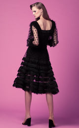 3 of 5 Beside Couture ED161109LK Dress Black