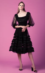 2 of 5 Beside Couture ED161109LK Dress Black