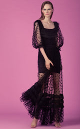 2 of 5 Beside Couture ED161110LK Dress Black