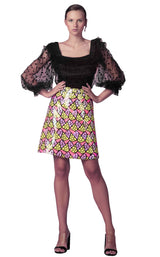 1 of 5 Edition Gemy Maalouf ED161112LK Dress Black-Multicolor