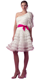 1 of 4 Edition Gemy Maalouf ED1615SD Dress White