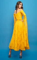 2 of 4 Edition Gemy Maalouf ED1669MD Dress Yellow