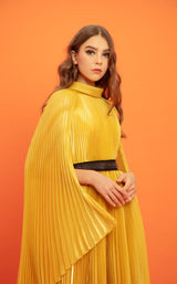 3 of 5 Beside Couture ED1672LDBELT Dress Yellow