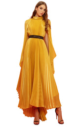 1 of 5 Beside Couture ED1672LDBELT Dress Yellow