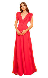 1 of 4 Edition Gemy Maalouf ED1673LD Dress Hot-Pink