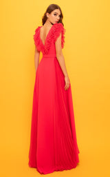 2 of 4 Edition Gemy Maalouf ED1673LD Dress Hot-Pink