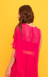 4 of 4 Edition Gemy Maalouf ED1674LD Dress Fuchsia