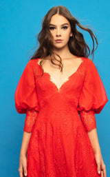 3 of 4 Beside Couture ED1679LD Dress Coral