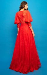 2 of 4 Beside Couture ED1679LD Dress Coral