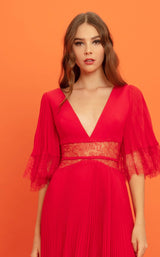 3 of 4 Edition Gemy Maalouf ED1682LD Dress Red