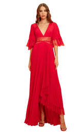 1 of 4 Edition Gemy Maalouf ED1682LD Dress Red